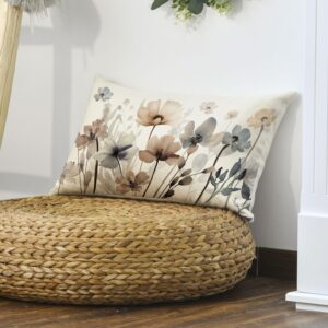Decorative Throw Pillow Cover 12x20 Inch Floral - Image 5