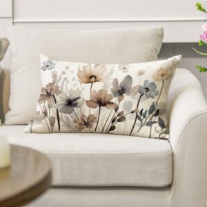 Decorative Throw Pillow Cover 12x20 Inch Floral - Image 6