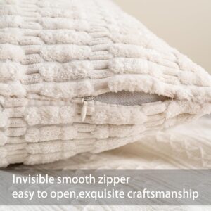 Decorative Throw Pillow Covers Pack of 2 18x18 Inch - Image 4