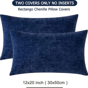Decorative Throw Pillow Covers Set of 2 12x20 Inch - Image 6