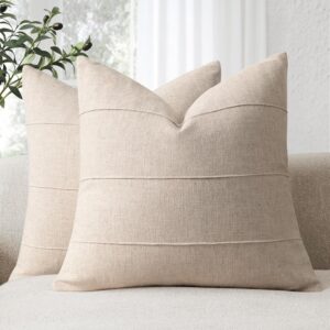 Decorative Throw Pillow Covers Set of 2 18x18