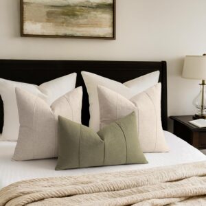 Decorative Throw Pillow Covers Set of 2 18x18 - Image 6