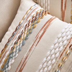 Decorative Throw Pillow Covers Set of 2 18x18 Inch - Image 6